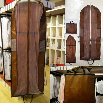 

Garment Dress Cover Long Bridal Wedding Dresses Gown Zip Clothes Storage Bag DNJ998