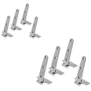 

4 Pieces Marine Grade 316 Stainless Steel Door Hatch Hinge Boat/Yacht Hardware High Polished Surface Professional