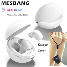 Новые bluetooth наушники, беспроводные наушники V5.0, зарядка от аккумулятора, bluetooth гарнитура, звук-вкладыши, спортивные, черные, белые