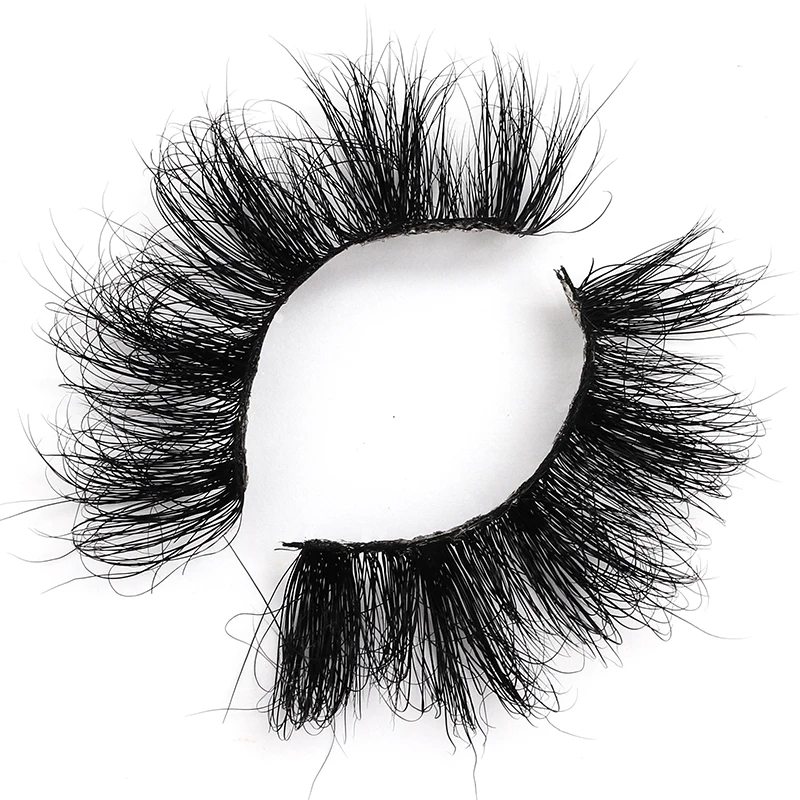 

Fake Eyelashes 5D Mink Lashes 25mm Soft Wispy Fluffy Messy Lashes Makeup False Eyelashes Vendor