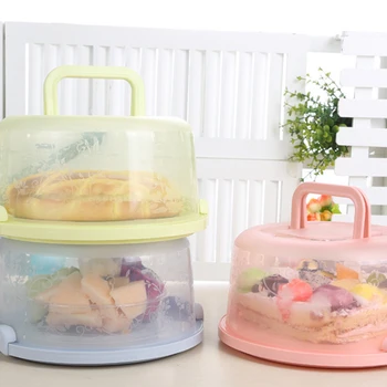

Handheld Wedding Birthday Cake Boxes And Packaging Box Cake Box Food Storage Case Fresh Keeping With Lid And Handle For Fridge