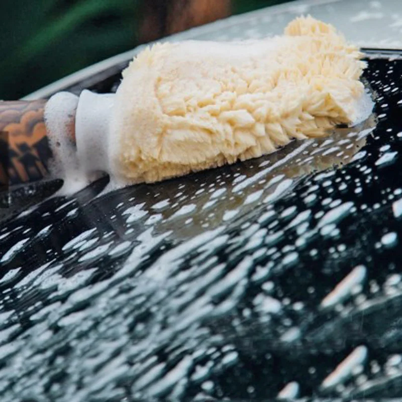 24*16*3 см перчатки для мытья автомобиля полировка уход принадлежности детализация искусственные