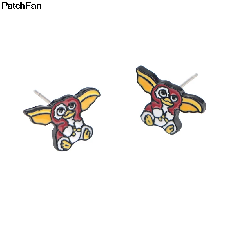 A2484 Patchfan Gremlins аниме мультфильм Украшение Серьги Сплав Аксессуары для вечерние Ювелирные изделия Подарки