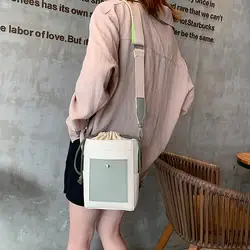 Женская сумка через плечо в Корейском стиле, новинка 2019