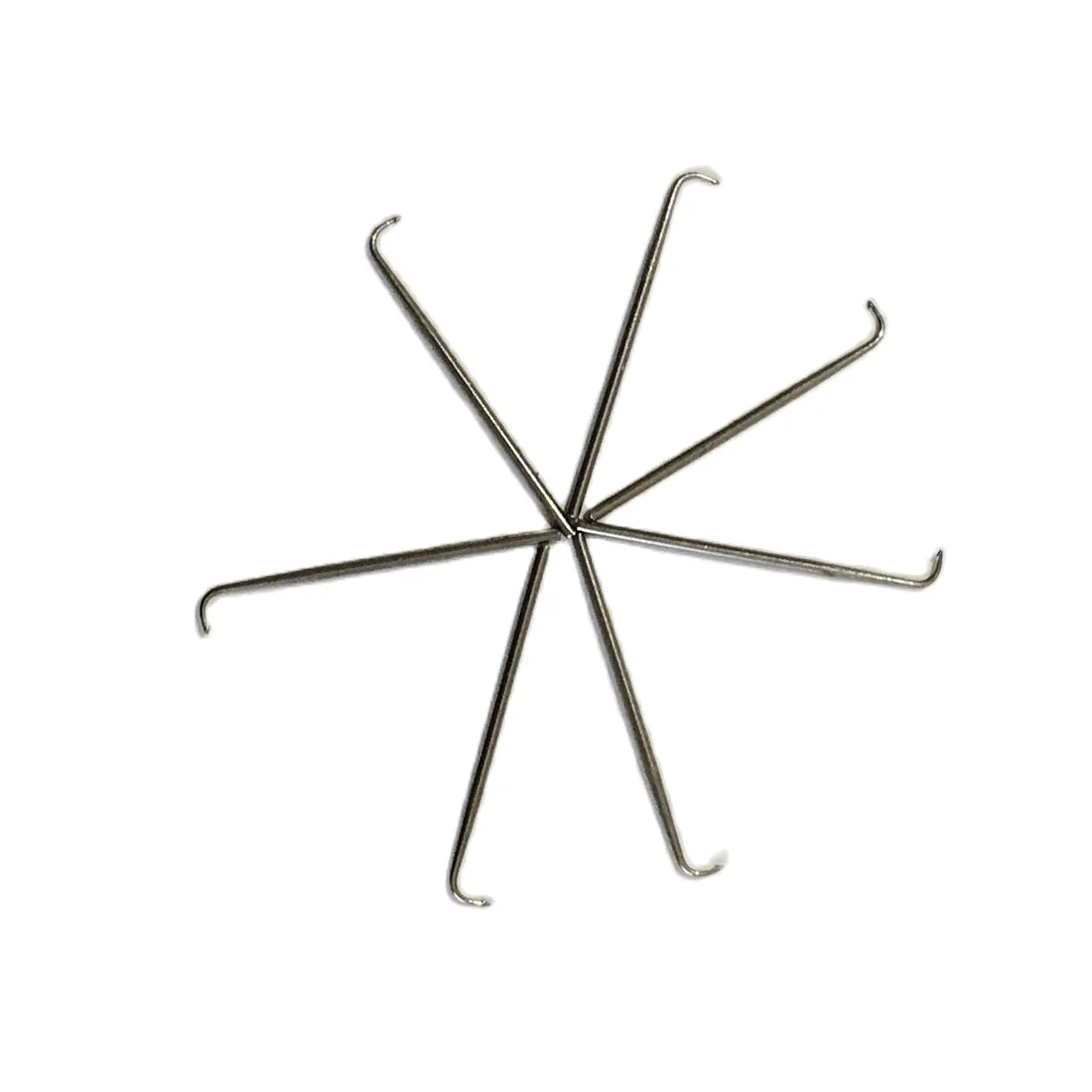 Hair Extensions Tool Professional Bronze Wig Ventilating Holder 3 Pcs Pin Ventilating Needle For Wig Making Crochet Hook Tools