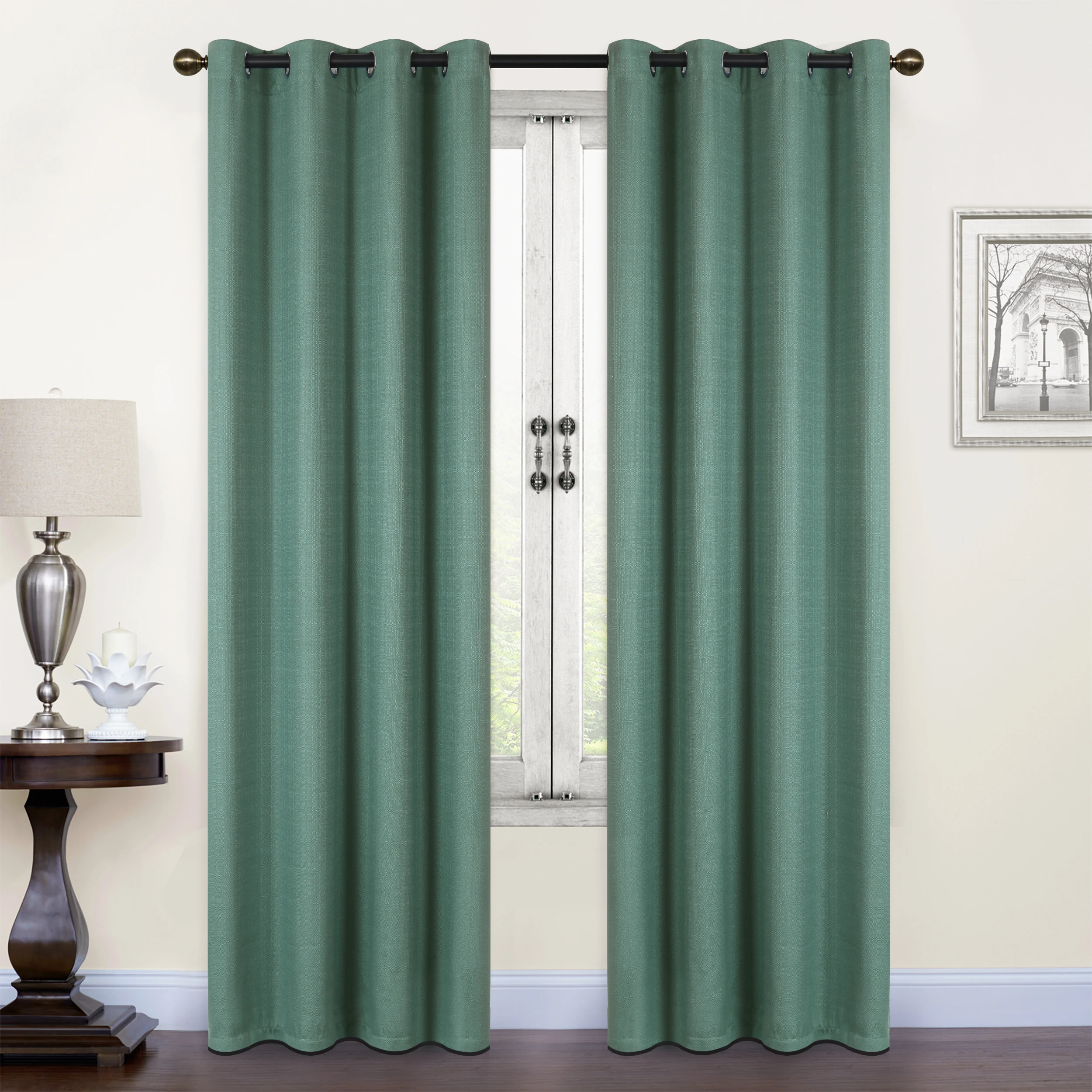 

SUO AI TEXTILE Blackout Curtains Cation Curtains For Windows 1 Panel