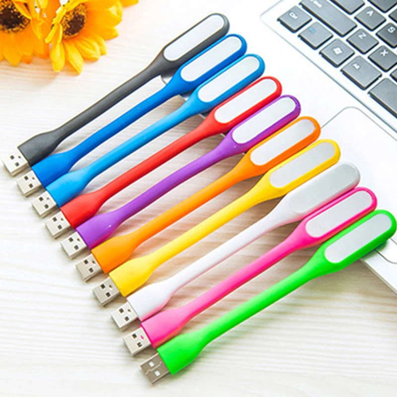 

Mini Portable USB LED Lamp Super Bright Book Light Energy-saving Reading Lamps for Power Bank PC Laptop Notebook Random Color