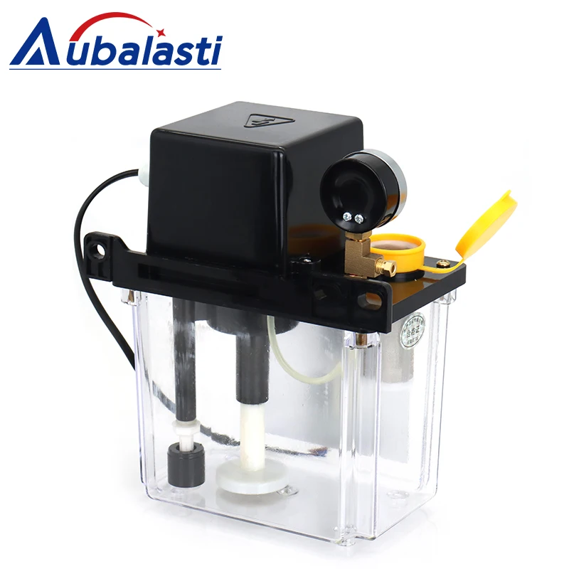 Aubalasti 자동 CNC 전자기 윤활 펌프, CNC 기계용 윤활유, 1L, 2L, 220V