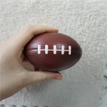 6 шт. 9 см Американский футбол сжимающий мяч анти шар для снятия стресса мягкая резиновая губка из полиуретановой пены игрушки для мальчиков