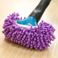 1pc Dust Cleaner Grazing Slippers House Bathroom Floor Cleaning Mop Cleaner Slipper Lazy Shoes Cover Microfiber