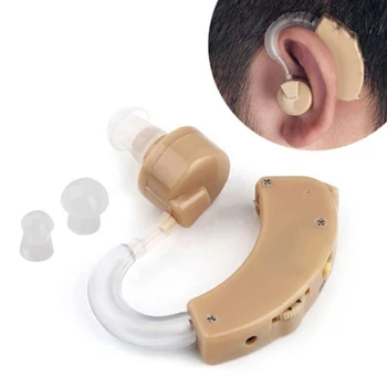 

Hearing Aid Rechargeable Small In the Ear Invisible Sound Amplifier Adjustable Tone Hearing Listening Assistance