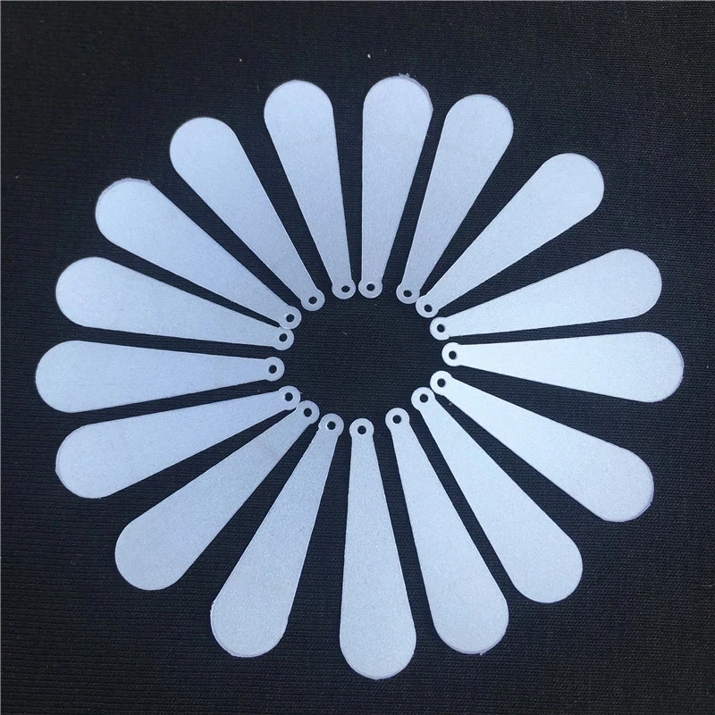 

100Pcs/Lot 10X34mm Flat Sports Mallet Drop Stick Tie shape Sequins PVC Paillettes Sewing Wedding Crafts Lentejuelas Accessories