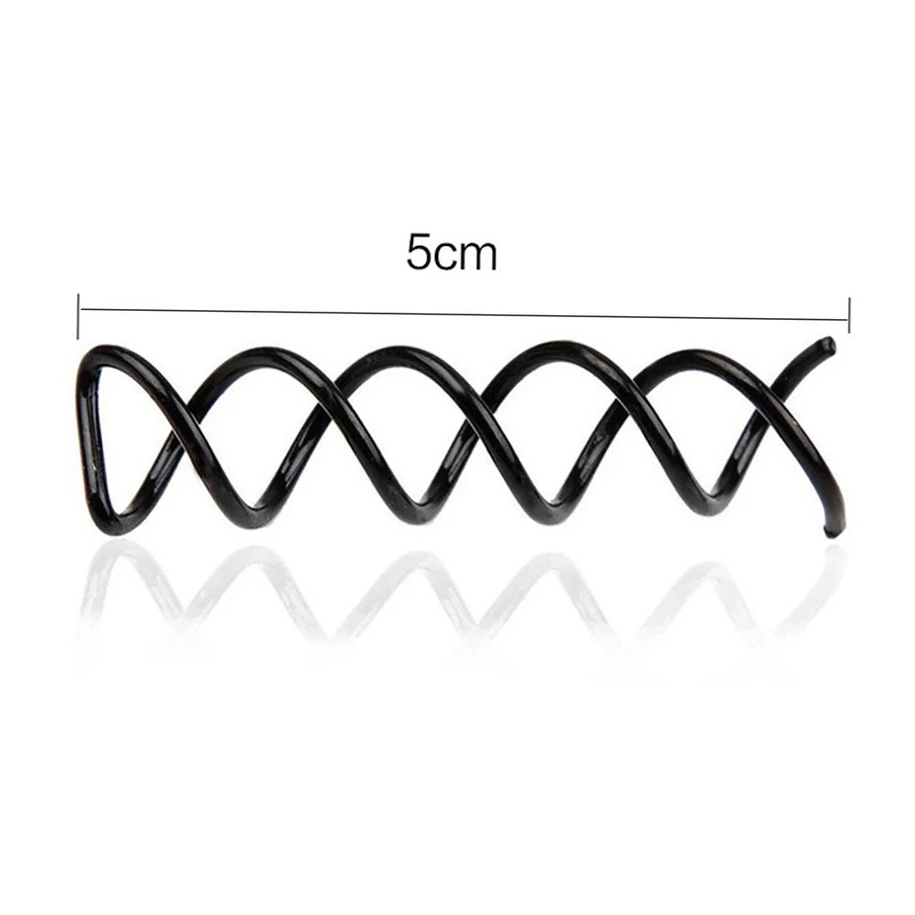 12Pcs Metal Spiral Spin Screw Pin Clip Hairpin Lady Twist Hair Clip Accessories