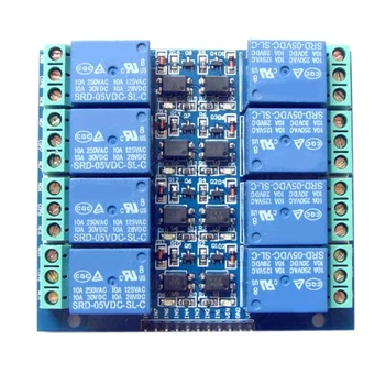 

8 Channel DC 5V 10A Relay Module Board with Optocoupler for PIC AVR DSP ARM Arduino Switch