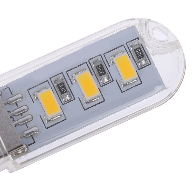 2 шт мини USB светодиодный лампы для чтения кемпинга Лампа для ПК компьютер-лэптоп ночник