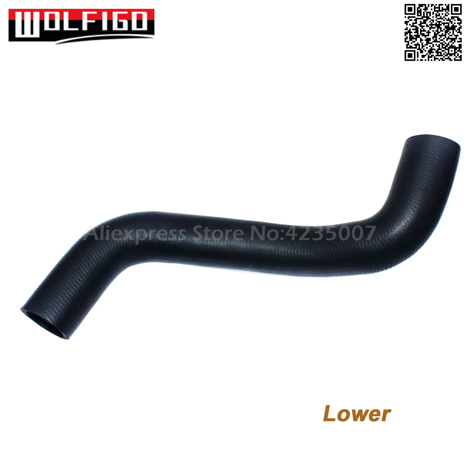 WOLFIGO для Toyota 4runner 3,4 V6 1996-2002 верхний и нижний шланг радиатора на выходе 16572-62090,1657262090, 1657162070, 16571 07030 - Цвет: Lower