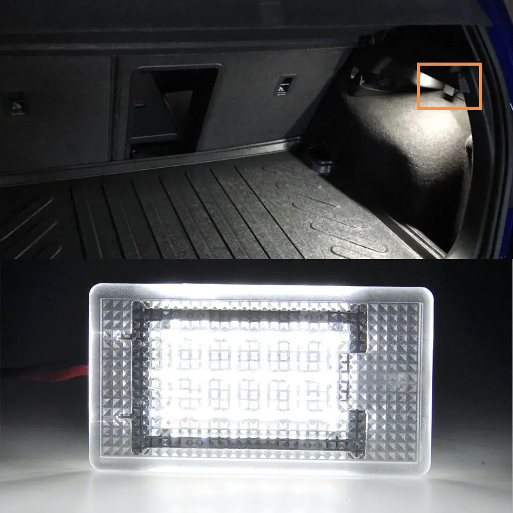 2 светодиодные лампы для багажника форд галакси фокус Ford B-Max C-Max Escort Fiesta Focus Fusion Galaxy