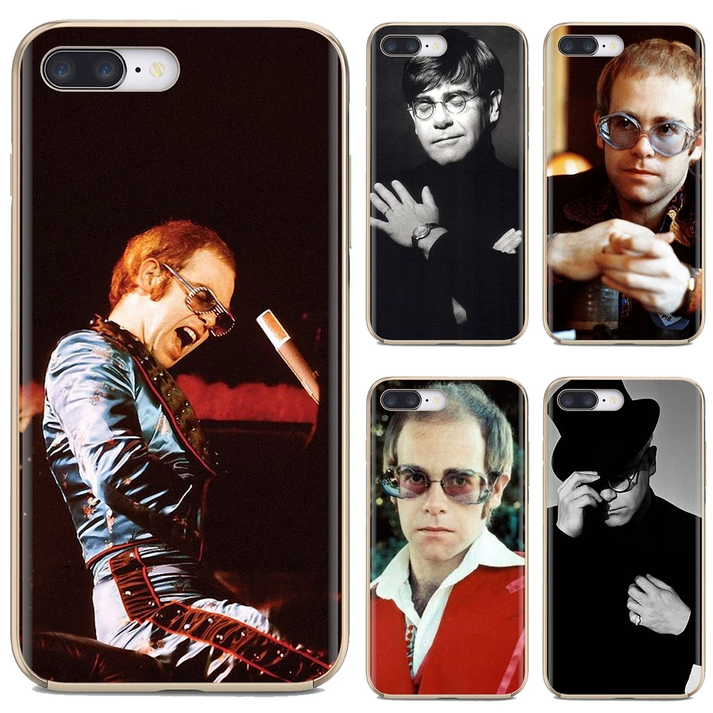 For Samsung Galaxy J1 J2 J3 J4 J5 J6 J7 J8 Plus 2018 Prime 2015 2016 2017 EUR Silicone Case Elton John Rolling Stone Music Print | Мобильные