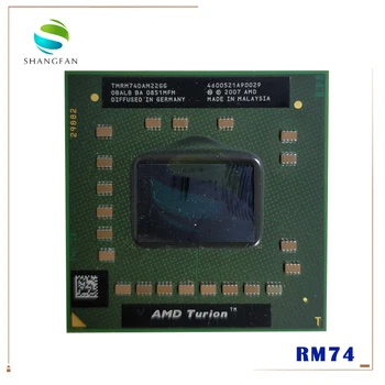 

AMD Turion 64 X2 Mobile technology RM-74 RM 74 RM74 2.2 GHz Dual-Core Dual-Thread CPU Processor TMRM74DAM22GG Socket S1