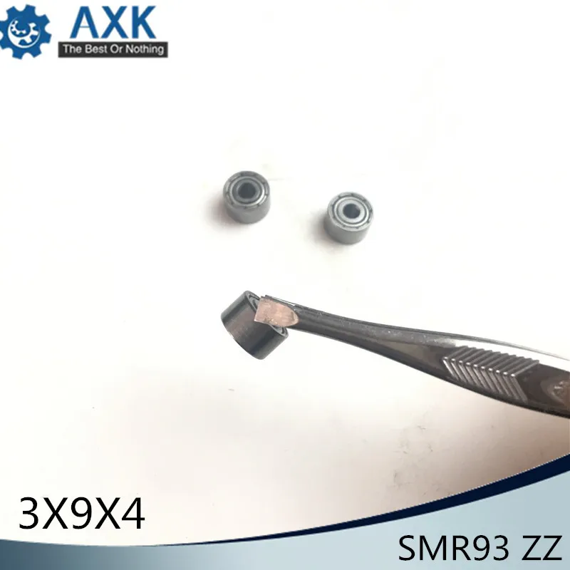 SMR93ZZ Bearing 3*9*4 mm ( 10PCS ) ABEC-1 Stainless Steel Ball Bearings Shielded  SMR93Z SMR93 Z ZZ
