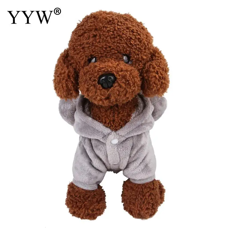 Серая Одежда для собак и кошек, Ropa Perro Чихуахуа питомец продукты для собак, кошек, флиса с крышкой, одежда для собак, аксессуары для домашних животных