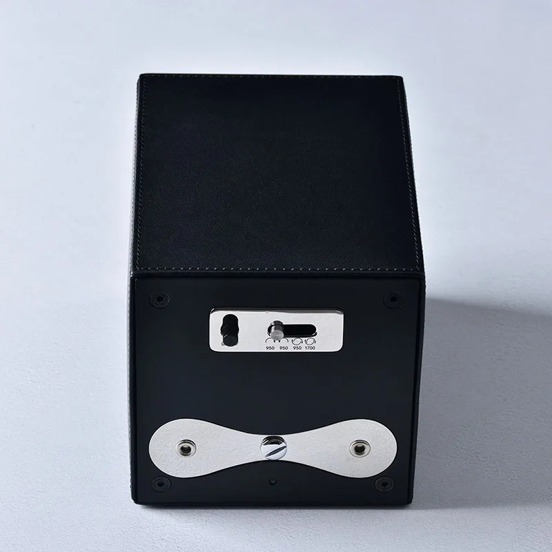 Черный орех мотор шейкер часы Winder держатель дисплей автоматические механические часы коробка с подзаводом
