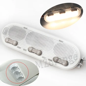 

MZORANGE Car Interior Dome Reading Light Reading Lamp For Renault Nissan Dacia grau Qashqai Sunny March 3-Botton 1-Botton