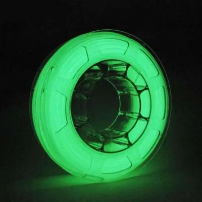 Luminous-Green Светится в темноте, нить для 3d принтера, материал Pla, 3D пластик, 1,75 мм, принтер, светящаяся нить, 1 кг, красный, зеленый, синий - Цвет: Luminous-Green