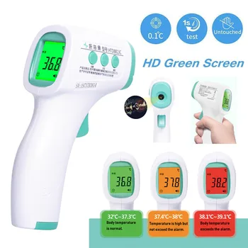 

Fast Shipping Infrared Forehead Body Thermometer Baby Digital Thermometer Gun Non-contact Body Temperature Measurement Meter