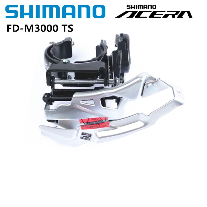 

Shimano Acera M3000 3X9s Bike Bicycle Front Derailleur Top Swing Dual Pull 34.9mm FD M3000 TS Model 1PCS