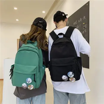

Junior High School Student'S Bag Women Korean-Style Backpack Male Fashion Multilayer Harajuku Ulzza
