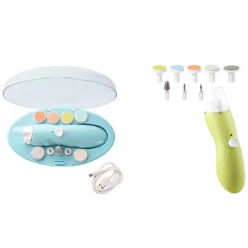 

Baby Nail Trimmer Rechargeable, Safe Electric Nail Clippers for Newborn Infant Toddler Kids Toes and Fingernails