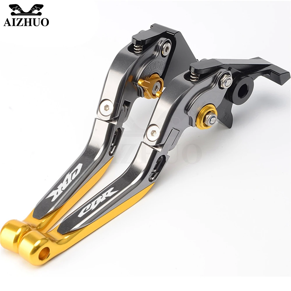 Для Honda CBR600RR 2003-2006 CBR954RR 2002-2003 CBR 600 954 RR мотоцикл регулируемый тормозной рычаг сцепления ручные рукоятки - Цвет: A
