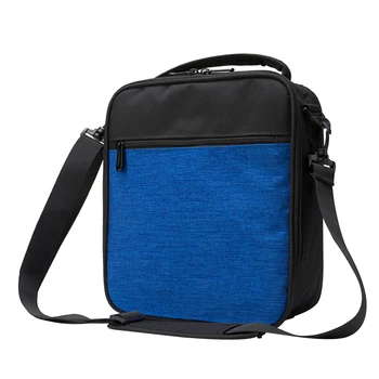 

Bento Pouch Tote Portable Outdoor Detachable Strap Oxford Cloth Insulated Cooler Fresh Box Food Storage Office Picnic Lunch Bag