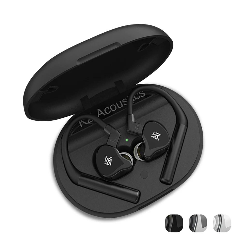 KZ E10 TWS Bluetooth 5,0 эргономичные наушники-вкладыши беспроводные наушники крючок гарнитуры