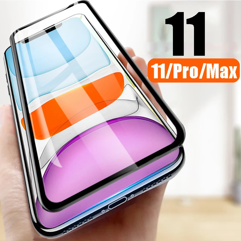 Стекло на iphone 11 pro max Защитная пленка для экрана i phone 11pro закаленная Бронированная