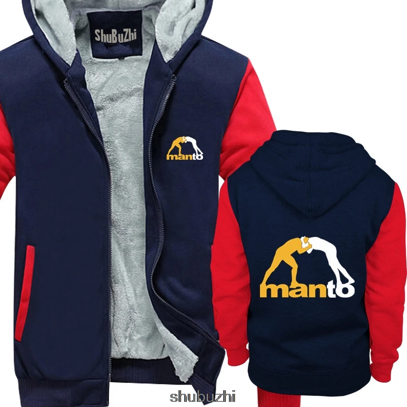Manto Gi BJJ Jiu Jitsu warm coats Black Men's thick hoodys winter Men coat Comfortable hoodie pullover sbz3200 | Мужская одежда