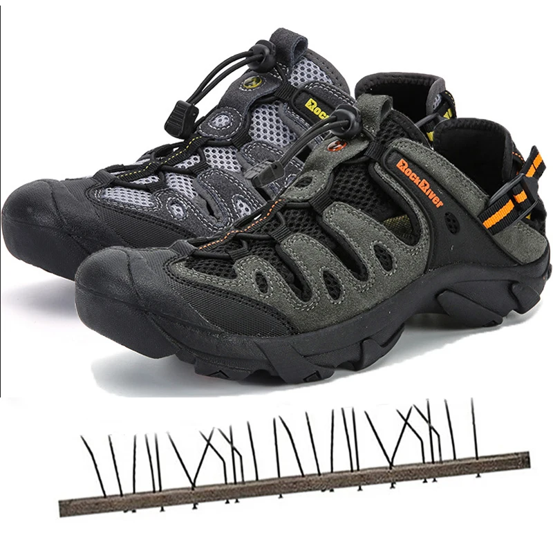 Летние мужские уличные дышащие кроссовки, походная обувь для мужчин и женщин, уличные походные сандалии для водных видов спорта, большие размеры, ботинки