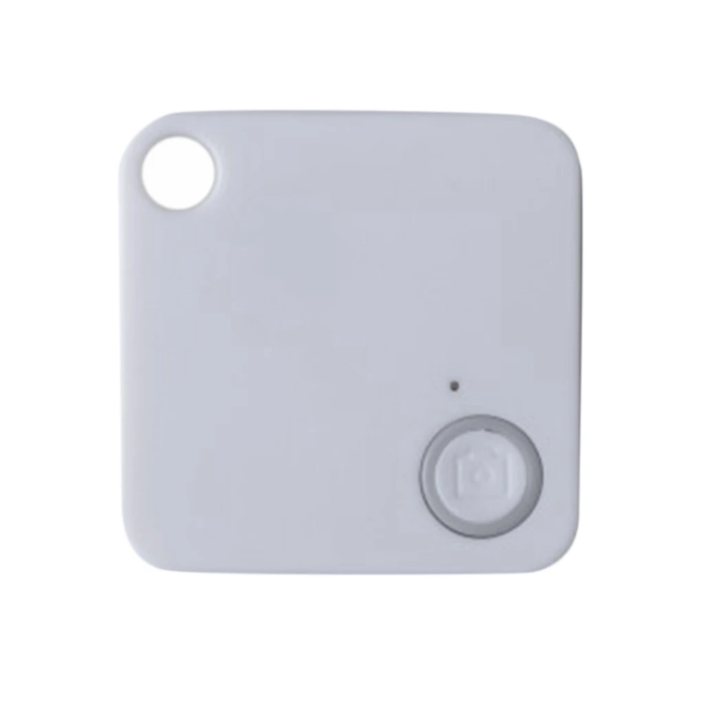 White 38X38X7mm Домашних животных Смарт мини gps трекер анти-потеря Водонепроницаемый Bluetooth Tracer Висячие веревки ключи бумажник сумка кулон для поиска детей многофункциональный комплект аппаратуры - Цвет: White 38X38X7mm