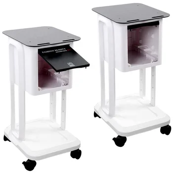 

360 Movable Rolling Storage Beauty Salon Trolley 4 Wheels Carts and Trolleys