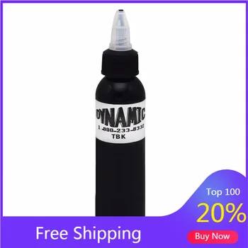

1 Bottle Black Dynamic Tattoo Ink 120ml 150g Permanent Pigment For Tinta Del Tatuaje Tattoo Painting