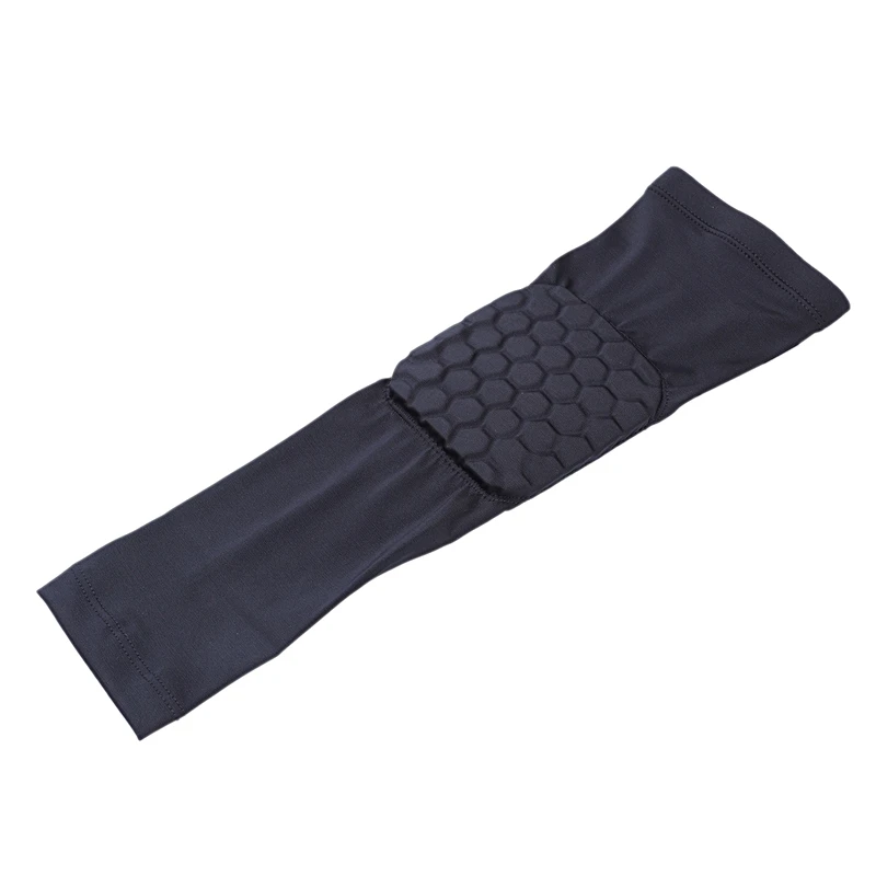 

ABKT-BOODUN Playing Basketball Anti-Collision Hand and Arm Elbow Guards Protector Single Gloves Long Sleeves L