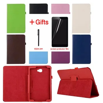 

Litchi PU Leather Case For Samsung Galaxy Tab A 10.1 2016 T580 T585 T580N SM-T580 Cover Cases Funda Tablet Flip Stand Shell