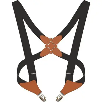 

Adjustable Adult Suspend Belt Unisex Men Women Crossover Clip-on Braces Clip Trousers Pant Shoulder Strap
