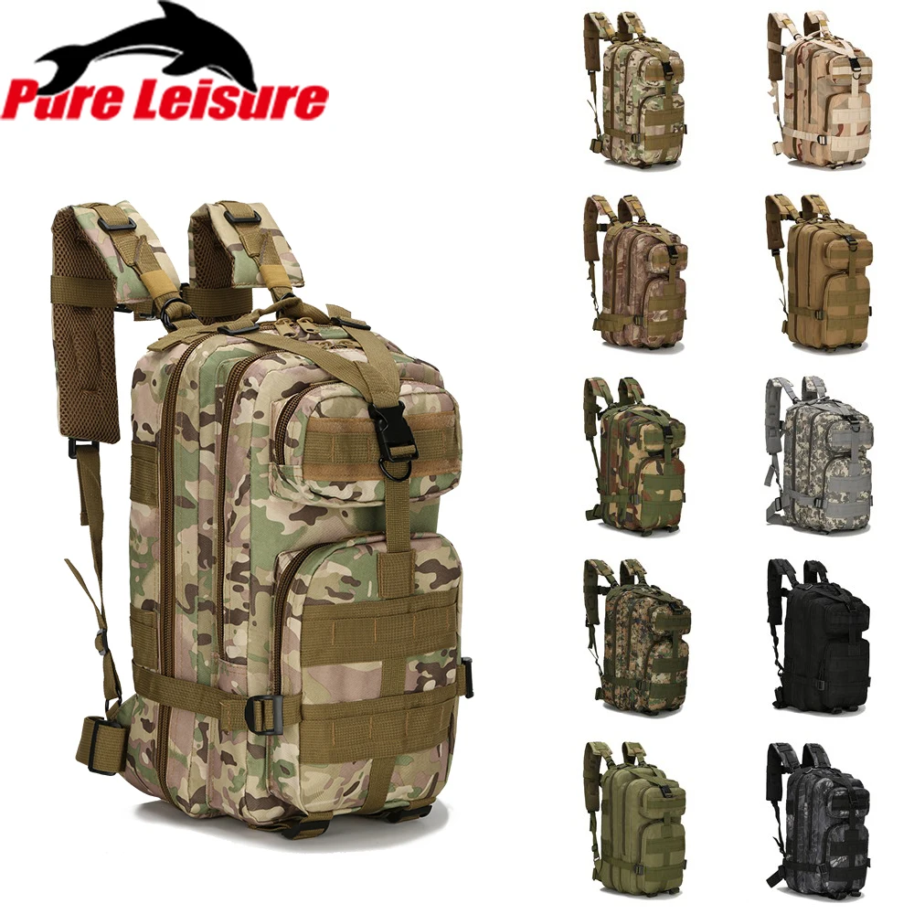 PureLeisure 35L открытый рыболовный Рюкзак Военная армейская тактическая походная Спортивная походная сумка для путешествий походная сумка для рыбалки
