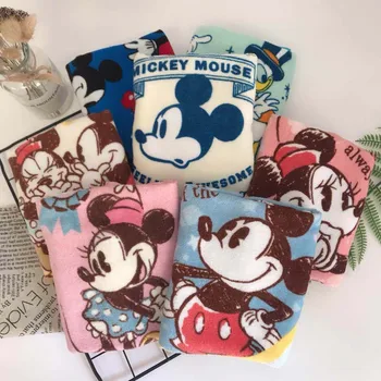 

Disney cute Mickey mouse cartoon adult children towel wash towel cotton bath towel 75x35cm round beach towel
