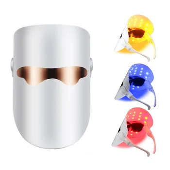 

LED Photonic Skin Instrument 3 Colors Light Skin Care LED Facial Mask Rejuvenation Wrinkle Acne Removal Skin Whitening Masks