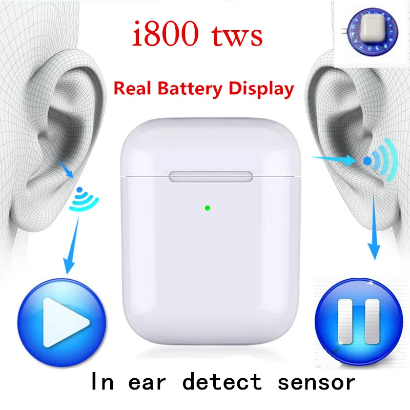 

i2000 tws Wireless Earphone 6D Super Bass tws pk i10 i12 i10tws i11 i20 i60 i80 i100 i200