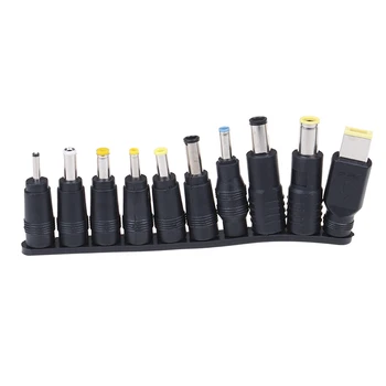 

10pcs/set Universal AC DC Power Adapter Plug Charger Tips For PC Notebook Laptop Computer Cables Connectors