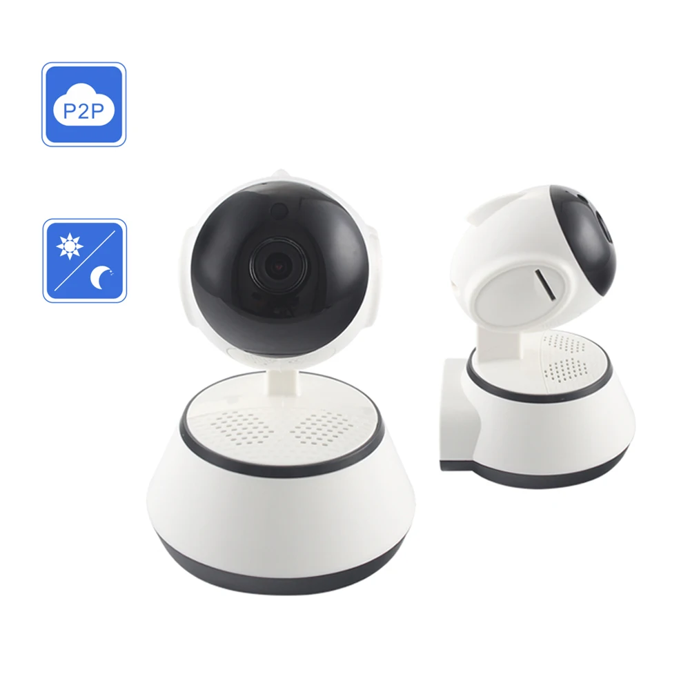 IP камера видеонаблюдения с функцией ночного видения Wi Fi 720P|Камеры